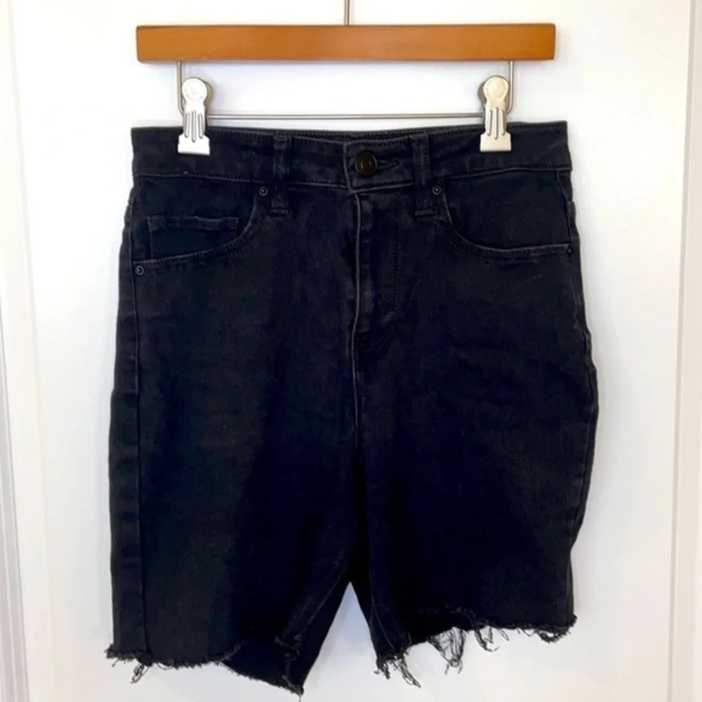 NO BOUNDARIES | Women’s Black Skinny Jean Shorts Size Small